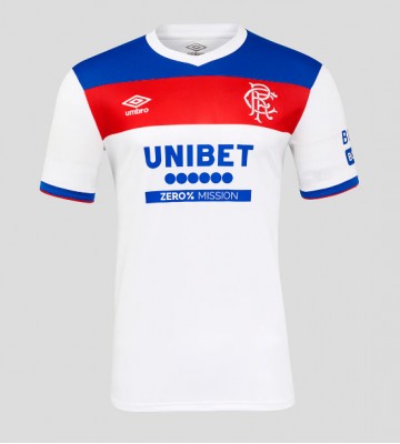 Rangers Mikey Moore #47 Udebanetrøje 2025-26 Kortærmet